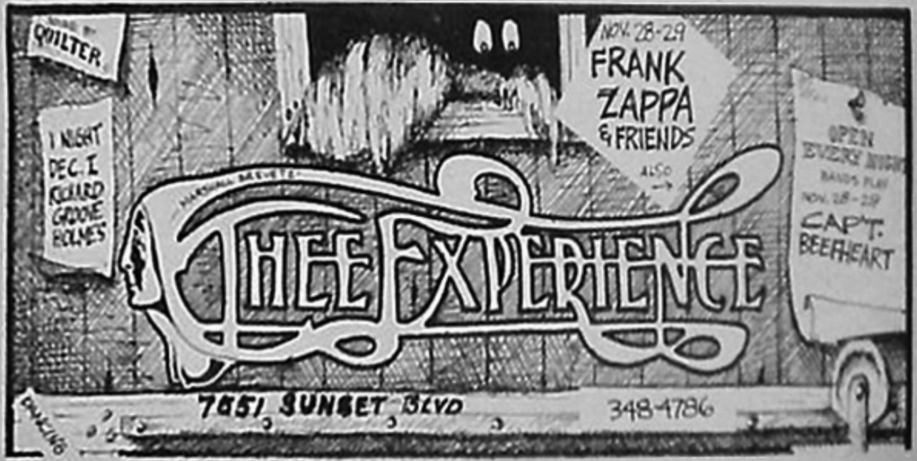28+29/11/1969Thee Experience, Los Angeles, CA